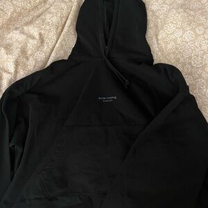 Acne studios black hoodie